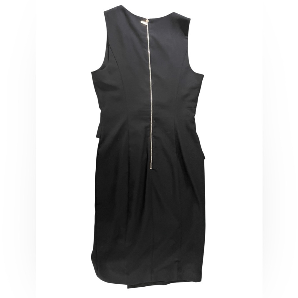 Marciano Black Asymmetrical Ruffle Dress - Picture 2 of 3